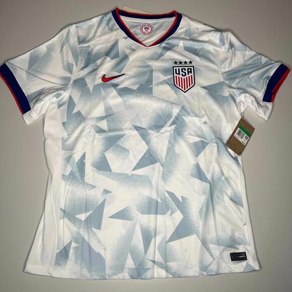 Nike USA Men’s Soccer Jersey XL White 2024 Stars USMNT FZ9017-101 New w/ Tags - Picture 1 of 12